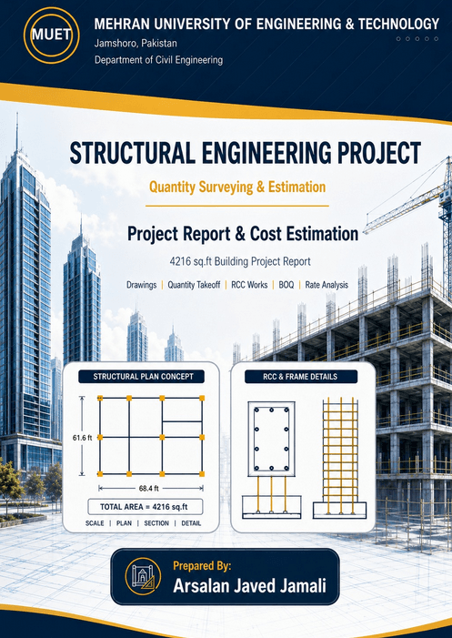 4216 sq.ft Building Project Report